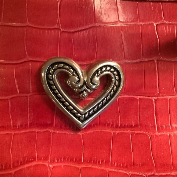 Ruby Red Shoulder Bag with Lafufu & Scarf - Picture 3 of 7